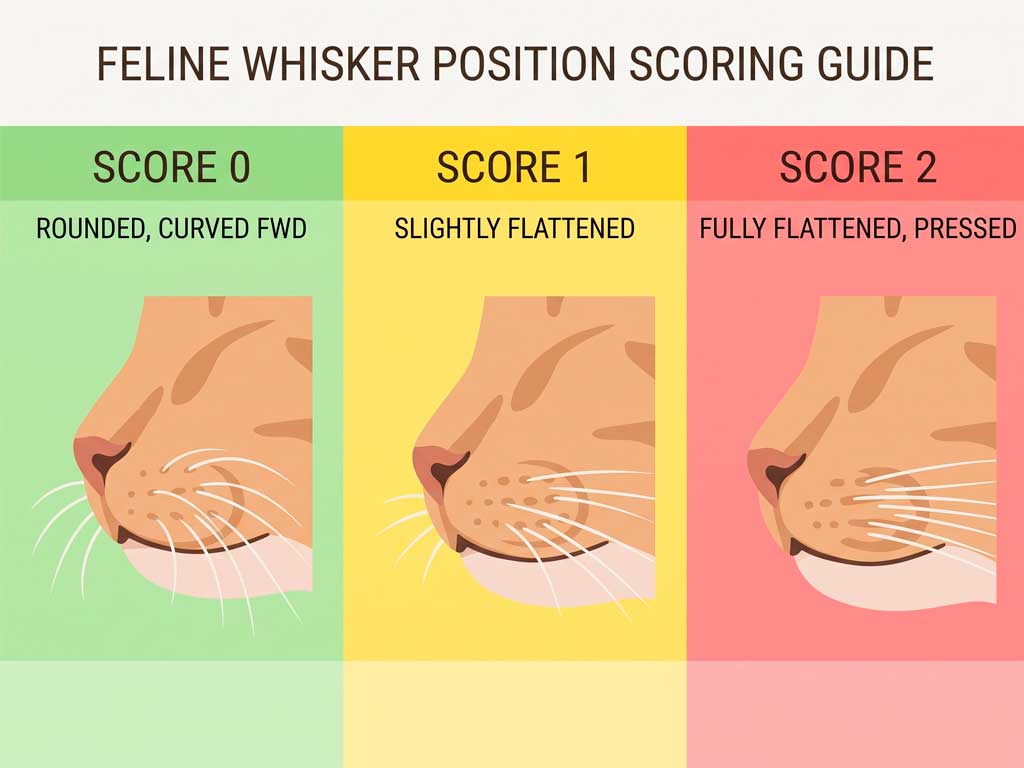 grimace scale whisker position scoring guide