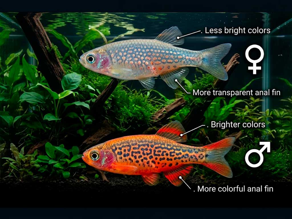 Galaxy Rasbora Appearance
