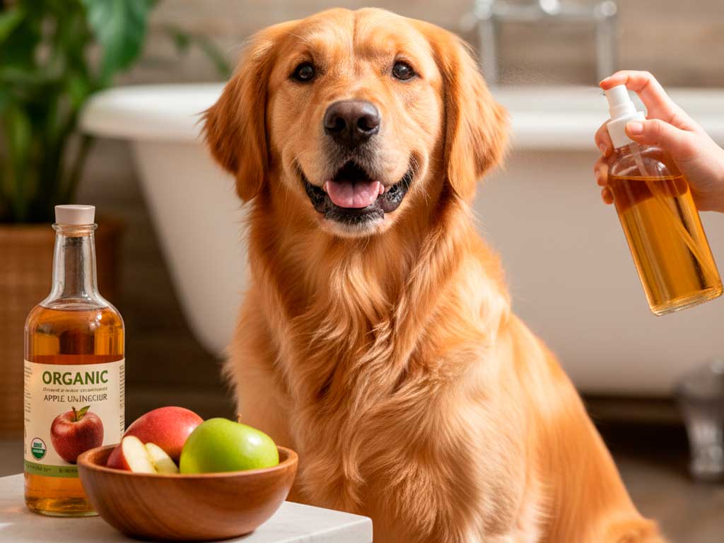 Four Exceptional Benefits of Apple Cider Vinegar for Your Dog's Coat: A Natural Vet-Approved Solution
