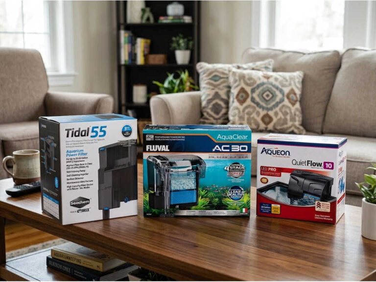 Best Hang-On-Back Aquarium Filter: Aqueon, AquaClear, and Seachem Tidal Compared