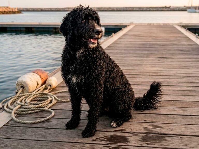 Portuguese Water Dog: Portugal's Web-Footed Fishing Companion