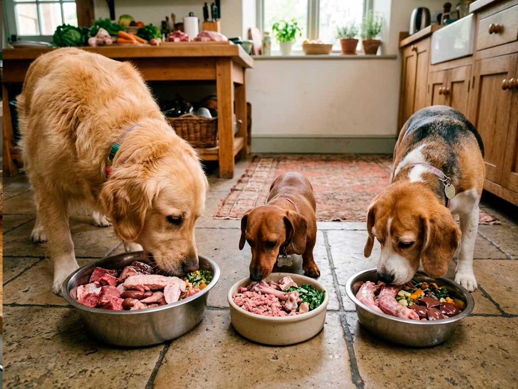 BARF Diet by Breed: What Changes by Size and Shape