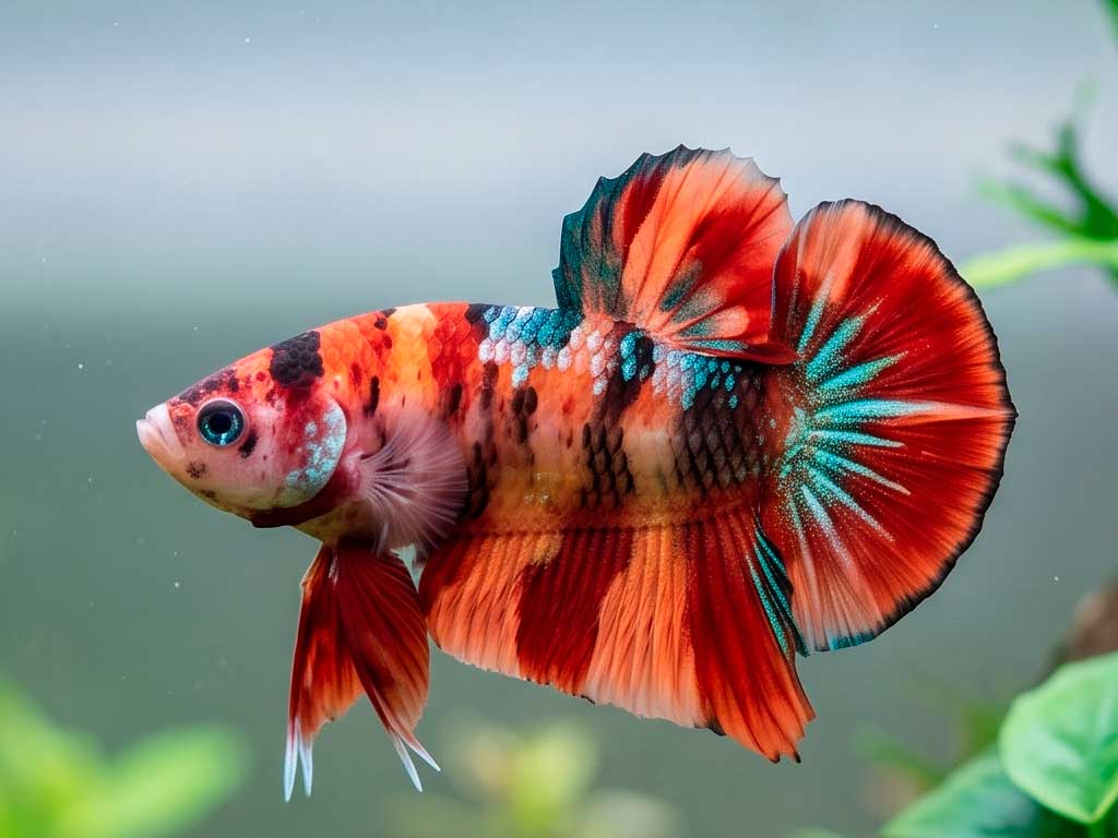 Halfmoon Plakat (HMPK): The Best of Both Betta Worlds
