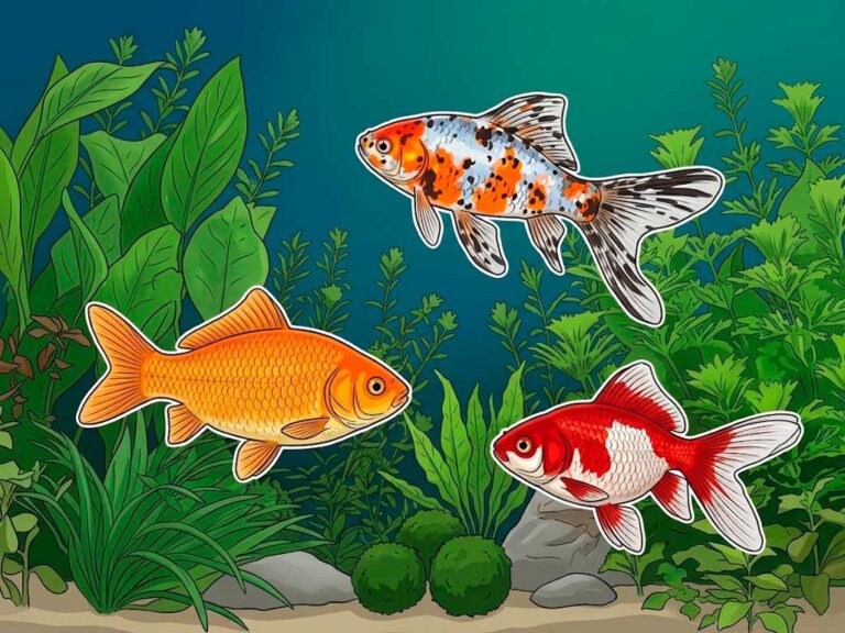 Common Goldfish vs. Comet vs. Shubunkin: Single-Tail Types Explained