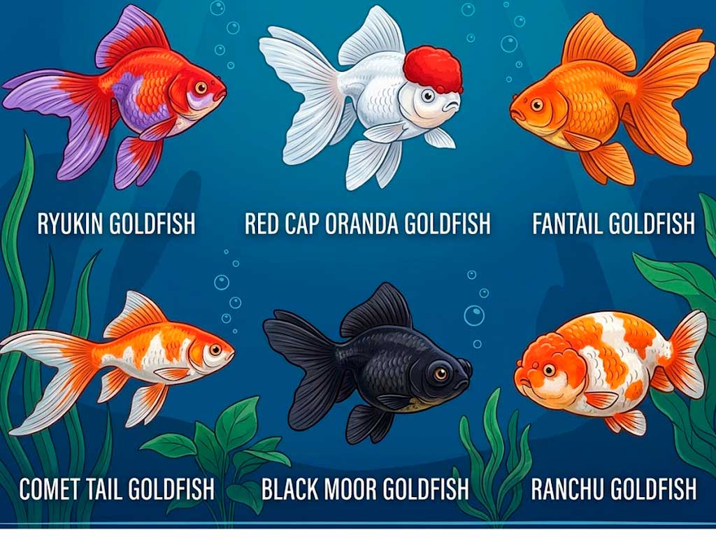 Fancy Goldfish Types