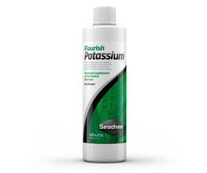 Seachem Flourish Potassium supplement for planted aquariums