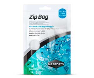 Seachem zip media bag for aquarium filters