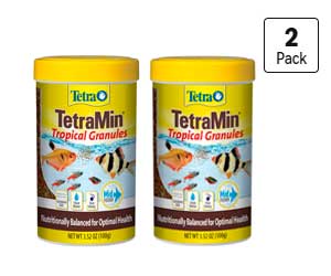 Tetra TetraMin tropical granules nutritionally balanced fish food